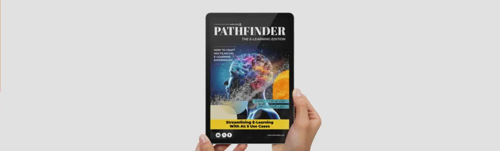 Blog header for Pathfinder - the E-Learning edition